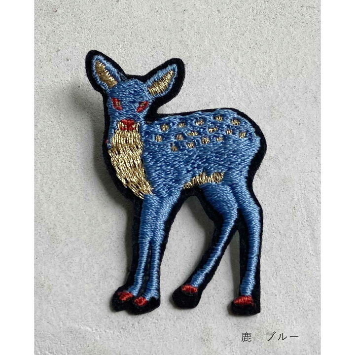 楽天市場】【限定】刺繍ブローチ メール便対応 刺繍 動物 ブローチ 