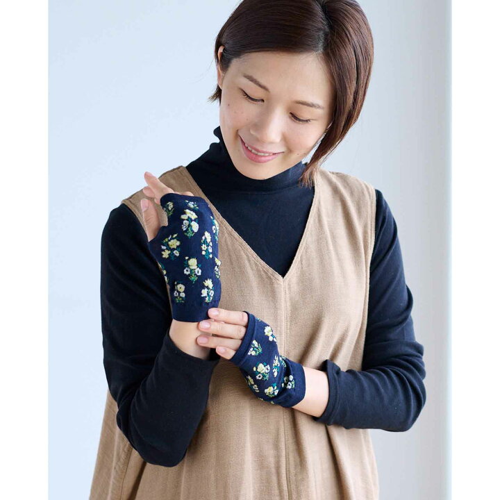 楽天市場】【在庫限り】花紋更紗アームカバー アームカバー レディース  