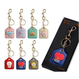 【LEATHER】BT21 BABY LEATHER METAL KEYRING【送料無料】bt21公式グッズ レザーキーリング キーホルダー キーチャーム キーチェーン スマートキー チャーム バックチャーム アクセサリー 飾り 正規品 かわいい 韓国 韓流 誕生日 記念日 友達 お土産 プレゼント ギフト BTS