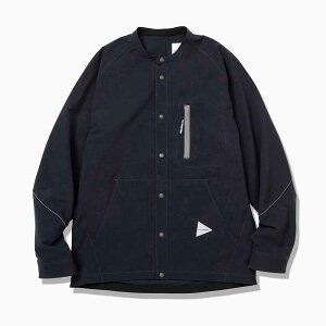 and wander �A���h�����_�[dry stretch shirt �h���C�X�g���b�`�V���cBK