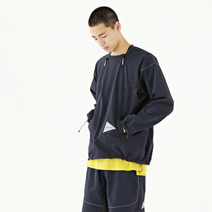 楽天市場】and wander アンドワンダーtrek pullover トレックプル  