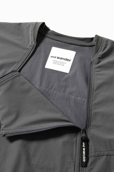 楽天市場】and wander アンドワンダーtrek pullover トレックプル 