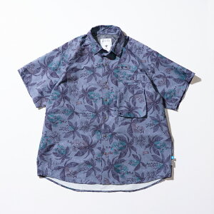 PAPERSKY WEAR-�y�[�p�[�X�J�C�E�G�A x FOXFIREFISHDOM Shirt S/S �t�B�b�V���h���V���cS/S GY