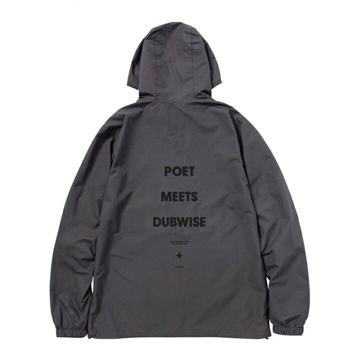 楽天市場】POET MEETS DUBWISEポエットミーツダブワイズLOGO ANORAK 