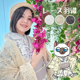 レース 羽織 くすみ 単品 お仕立て上がり 春 夏 涼しい 透け感 フリーサイズ プレタ はおり haori 女性 レディース 白 ベージュ 生成り クリーム 花 上品 映え 和洋折衷 ギフト プレゼント 贈り物 お稽古 教室 秋 冬 暖か おしゃれ