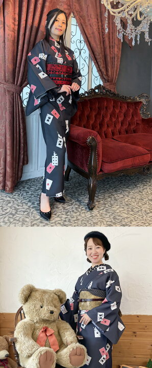 楽天市場】＼P10倍／ 【WEB限定販売】洗える 着物 オリジナル ねこ柄 