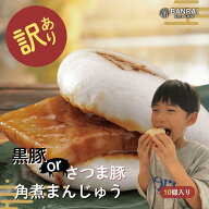 【★超お得！毎月5〜6日の数量限定販売★】角煮まんじゅう 10個 訳あり 肉まん 豚まん ぶたまん 中華まん…