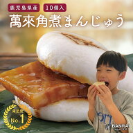 萬來角煮まんじゅう 10個　／ 肉まん 豚まん ぶたまん 中華まん 角煮 角煮まん 肉 豚肉 中華 美味しい お…