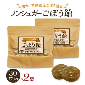 シュガーレス ごぼう 飴 30粒 キャンディー 送料無料 お菓子 ノンシュガー ゴボウ 糖質制限 のど飴 アメ