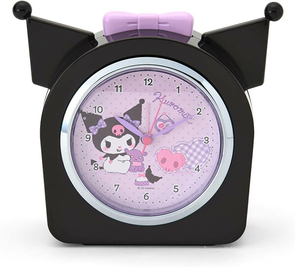 サンリオ SANRIO 目覚まし時計 クロミ ABS樹脂 ライト付き かわいい  ベルアラーム ライト付き