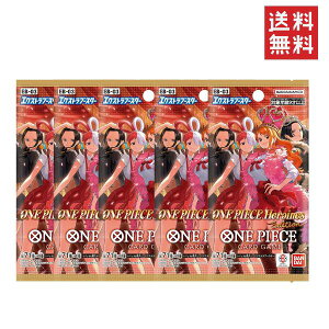 �o���_�C BANDAI ONE PIECE�J�[�h�Q�[�� �G�N�X�g���u�[�X�^�[ ONE PIECE Heroines Edition EB-03 �΂甄��E�q���C���G�f�B�V���� 5�p�b�N �S���������� �����s�[�X