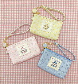 新作 ちいかわ パスケース コインケース 妖精デザイン かわいい リール付き コンパクト 全3カラー 全国送料無料
