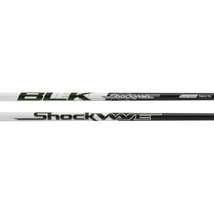 楽天市場】エストリックス ショックウェーブ ブラック ウッドシャフト 