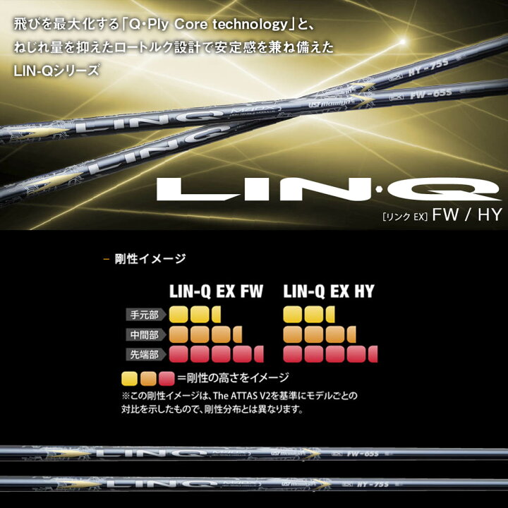 楽天市場】USTマミヤ Mamiya LIN-Q (リンク) EX HY ハイブリッド 