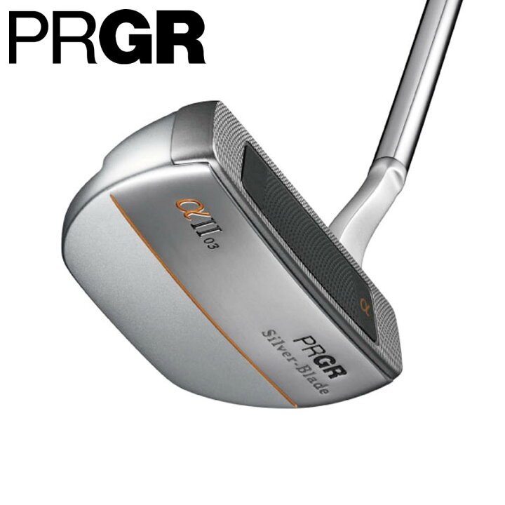 楽天市場】PRGR Silver-Blade α2-03 マレット型パター 絶妙なバランス 