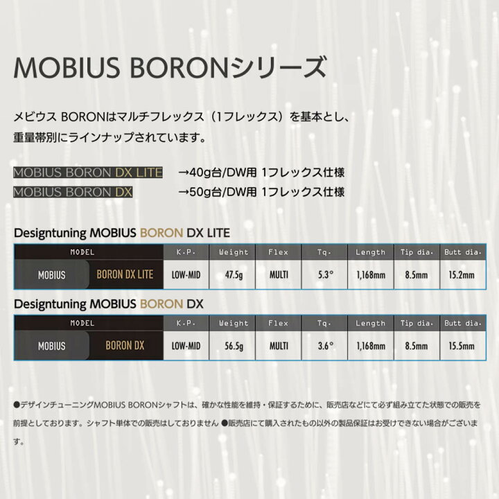 楽天市場】数量限定 DesignTuning MOBIUS BORON デザインチューニング 