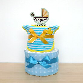 【楽天スーパーSALE 50%OFF】 おむつケーキ sassy 男の子 スタイ