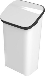 スムースダストボックス 東谷 ごみ箱 おしゃれ シンプル 分別 日本製 キャスター付き フック付き ポリ袋止め キッチン 手軽 くず入れ グリップ