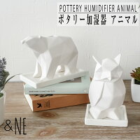 &NE ポタリー加湿器 アンドエヌイー 加湿器 陶器 乾燥 アニマル 動物 ふくろう フクロウ しろくま シロクマ 熊 梟 陶器 エコ シンプル かわいい インテリア おしゃれ プレゼント ポタリー 自然 気化 デスク 職場 勉強 モチーフ 卓上 リビング デザイン
