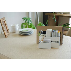 リモコン＆タブレットホルダー ポケット付 COLLEND スタンド デスク オーガナイザー 卓上 整理 収納 整頓 USB コードホルダー ノート 本立て ペン立て メガネ 文房具 おしゃれ 便利 ホワイト ブラック 日東 rth-wh rth-bk