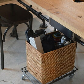 ワイヤートロリー COLLEND 荷台 台車 隙間収納 キャスター付き おしゃれ 便利 通気性 カゴ インテリア 日東 ww-wtrl