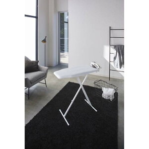 軽量スタンド式アイロン台 タワー ホワイト 山崎実業 YAMAZAKI 便利 おしゃれ シンプル ボード スタンド 立て 折り 畳み 高さ 調節 立った まま 軽い アイロンがけ リビング