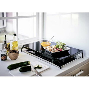 �܂��݃K�X�R�����J�o�[�@�^���[�@���C�h�@�u���b�N �R����� YAMAZAKI �V���v�� ������� ���킢�� �֗� �L�b�`�� �䏊 �� ���� �h�~ ���� ���� �I�C�� �\�h