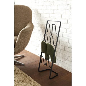 スリッパラック アーバン ブラック 06380 | 山崎実業 YAMAZAKI スリッパ立て スリッパたて スリッパスタンド スリッパ入れ 収納 玄関 シンプル ルームシューズ バブーシュ 収納 下駄箱 おしゃれ