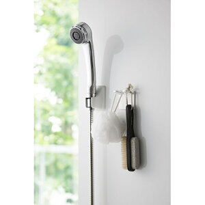 マグネットバスルームシェーバーホルダー ミスト ホワイト 04714 | 山崎実業 YAMAZAKI おしゃれ スタイリッシュ かわいい 便利 シンプル