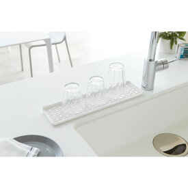 アクア スリム グラス＆マグスタンド ホワイト 02621 | 山崎実業 AQUA YAMAZAKI キッチン グラス 台所 マグカップ カップ シンプル 収納 コップ タワー ホワイト