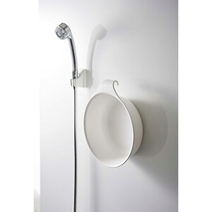 マグネット&引っ掛け湯おけ ミスト mist 7322 7323 磁石 マグネット 強力 浮かせる 衛生 水垢 ぬめり防止 清潔 乾きやすい フック 突っ張り棒 ハンガー かける 壁 壁面収納 ホワイト ブラック 山