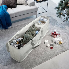 【送料無料】クリスマスツリー収納バッグ タワー TOWER 山崎実業 ライトグレー ブラック バッグ 季節物 クリスマス 収納 押入れ クローゼット おしゃれ 便利 6909 6910