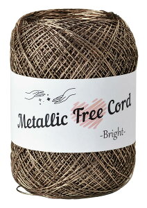 �^�J�M�@�� Panami ���^���b�N �t���[ �R�[�h �u���C�g (Metallic Free Cord Bright) COL. 702 �u�����Y ��40g ��160m