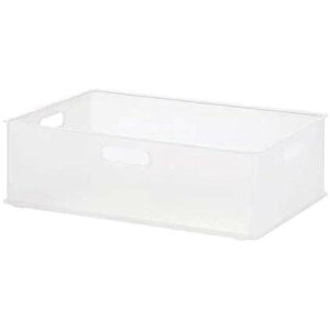 �T���J �C���{�b�N�X �J���[�{�b�N�X�ɂ҂�����t�B�b�g������[�{�b�N�X M�T�C�Y �N���A (��38.9×���s26.6×����12cm) 3���������t�� �ςݏd�ˉ\ ������� �����o�� �L���X�^�[���t���� 