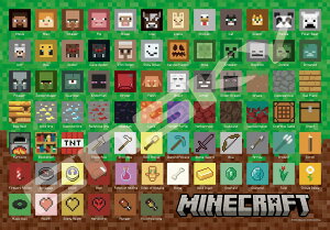 �G���X�J�C(ENSKY) MINECRAFT �}�C���N���t�g Pixel Icons 51×73.5cm �W�O�\�[�p�Y�� 1000�s�[�X JIGSAW PUZZLE 1000T-195 6�ˈȏ�