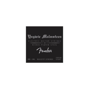 Fender �G���L�M�^�[�� Yngwie Malmsteen Signature Electric Guitar Strings, .008-.046, Nickel-Plated Steel