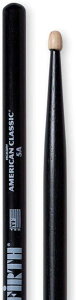 VIC FIRTH �h�����X�e�B�b�N AMERICAN CLASSIC 5A �u���b�N�t�B�j�b�V�� VIC-5AB