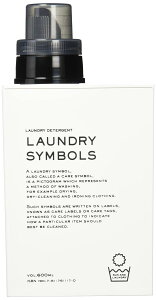 ����ɂ��� �f�B�X�y���T�[ �����h���[ ������ �{�g�� ��600ml LAUNDRY SYMBOLS �z���C�g ���{�� 19-457108