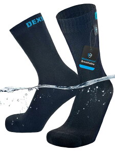 DexShell(�f�b�N�X�V�F��) �N���[�\�b�N�X DS683 BLK Ultra Thin Crew �� S(22-24cm)