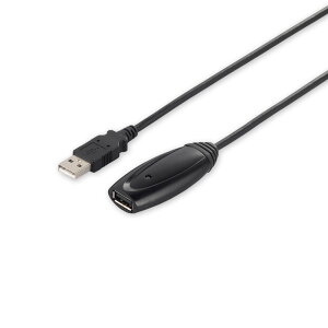 �o�b�t�@���[ BUFFALO USB2.0���s�[�^�[�P�[�u�� (A to A) 5.0m �u���b�N BSUAAR250BK