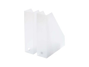 ���C�N�C�b�g (like-it) ���[�P�[�X A4 �t�@�C���{�b�N�X 2�g ��(L)7.7x��25.3x��30.7cm (S)��7.2x��25.3x��30.7cm �z���C�g (������) ���{�� MX-19 ��� ���Ă���[ �V���[�Y�݌v�̔���1,000���˔j ����