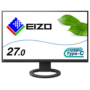 EIZO �r�W�l�X�X�^���_�[�h���j�^�[ | FlexScan EV2720S-BK | 27.0�^WQHD�EUSB Type-C�E�u���b�N