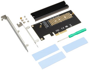 �A�C�l�b�N�X(AINEX) �q�[�g�V���N���� M.2 NVMe SSD�ϊ�PCIe�J�[�h AIF-10