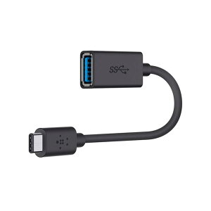 Belkin �ϊ��A�_�v�^ USB-C to A iPad Pro/MacBook Pro/Surface�Ή� �u���b�N F2CU036BTBLK-A