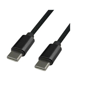 LAZOS TypeC-TypeC 5A �f���h�~ �[�d�E�]���p�P�[�u�� 1m �u���b�N