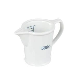 �_���g��(Dulton) �v�ʃJ�b�v 500ml ���� �ϔM �H��@�Ή� �I�[�u���� ����12.5cm ��18.5cm ���s10.5cm M-0668-500 PORCELAIN JUG 500ml