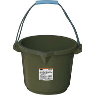 トラスコ中山(TRUSCO) ハードプラバケツ 20L OD色 THB-20-OD