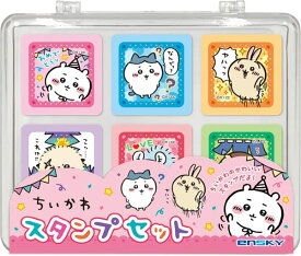 エンスカイ ちいかわ スタンプセット 約91×108×34mm ABS 合成ゴム ABS製