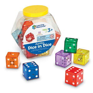 ���[�j���O ���\�[�V�[�Y Jumbo Dice in Dice �T�C�R�� �C�� �T�C�R�� �W�����{�T�C�Y LER 7699