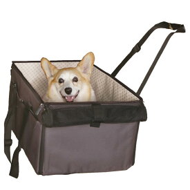 アイリスオーヤマ 犬 車 ドライブボックス ブラウン L サイズ